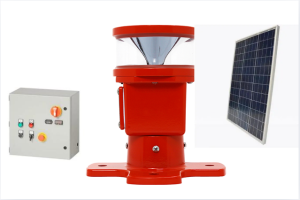 Đèn báo không năng lượng mặt trời KAL KAL-KCB-1