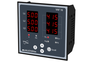 Đồng hồ đo điện năng 3 pha Multispan VAF-16