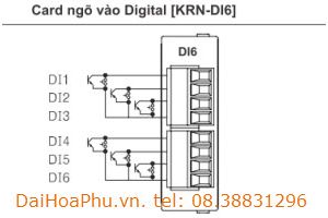 Card đầu vào Autonics KRN-DI6