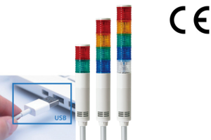 Đèn tháp nối USB Qlight ST45L-USB-W