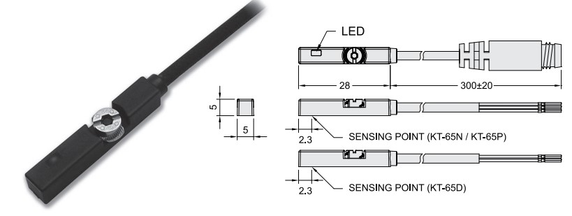 Kích thước Cảm biến từ Chelic CS-65